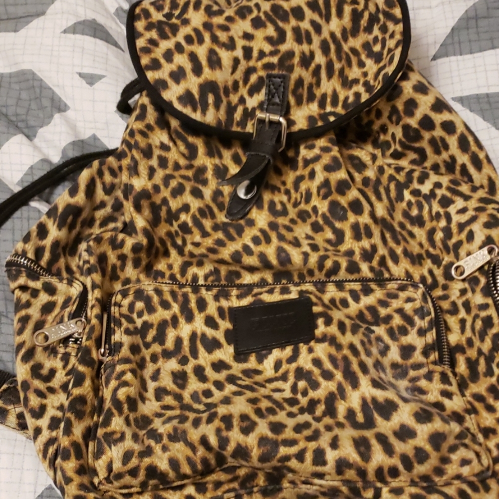 Pink backpack